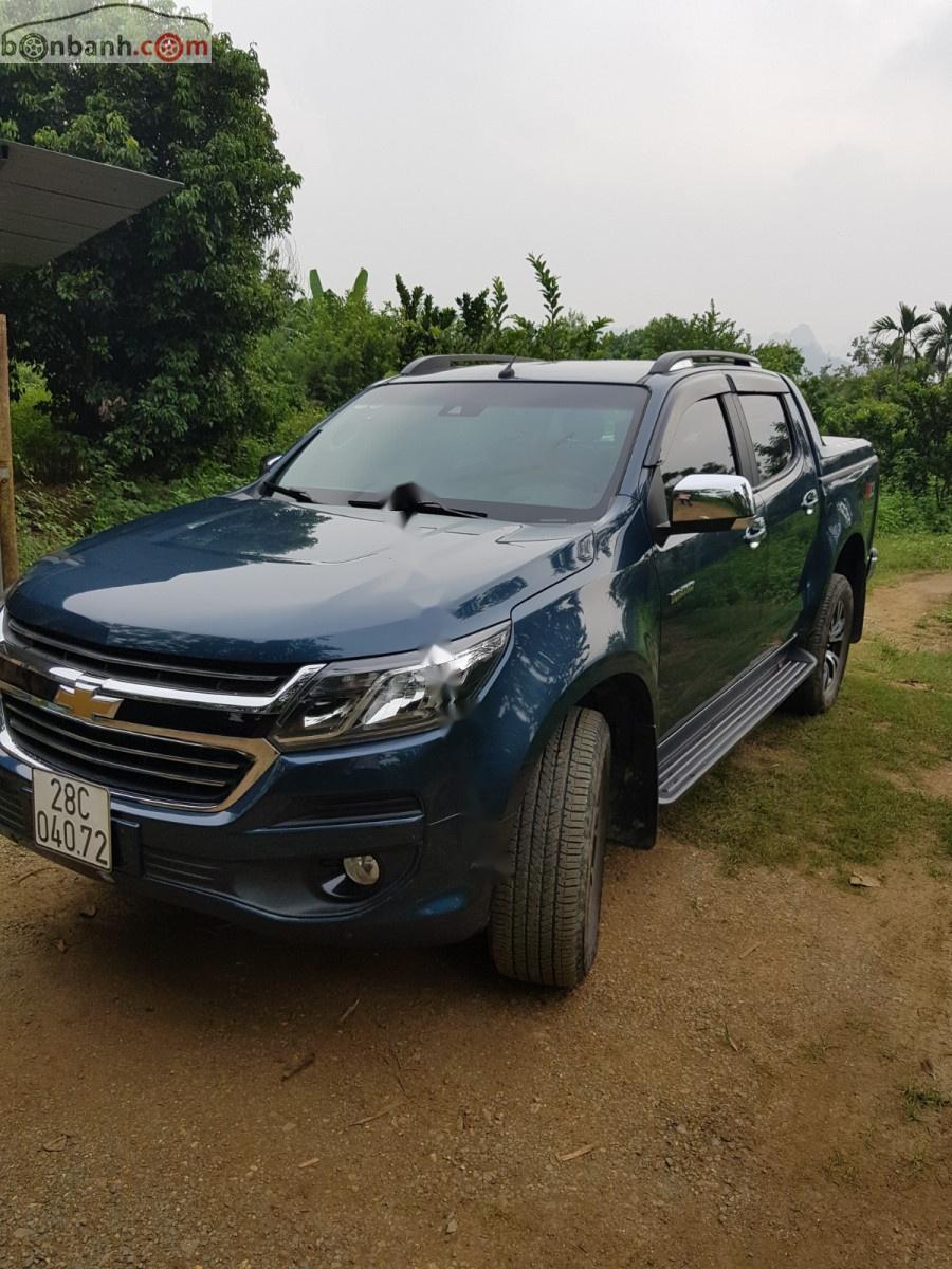 Chevrolet Colorado LTZ 2.8L 4x4 AT 2016 - Cần bán gấp Chevrolet Colorado LTZ 2.8L 4x4 AT sản xuất năm 2016, màu xanh lam, nhập khẩu nguyên chiếc chính chủ