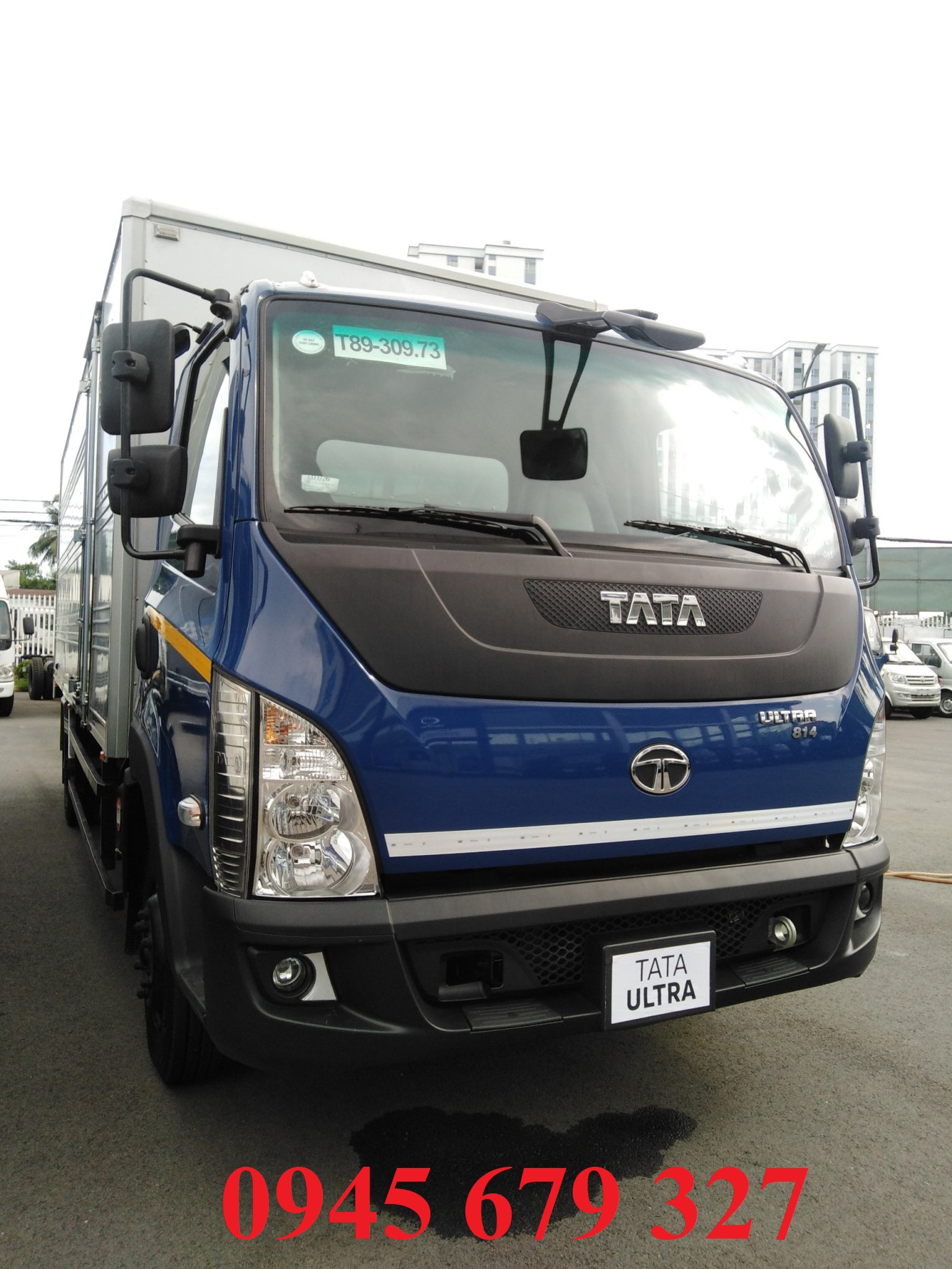 Xe tải 5 tấn - dưới 10 tấn   2019 - Xe tải Tata 7T thùng kín 6m2 giá rẻ trả góp