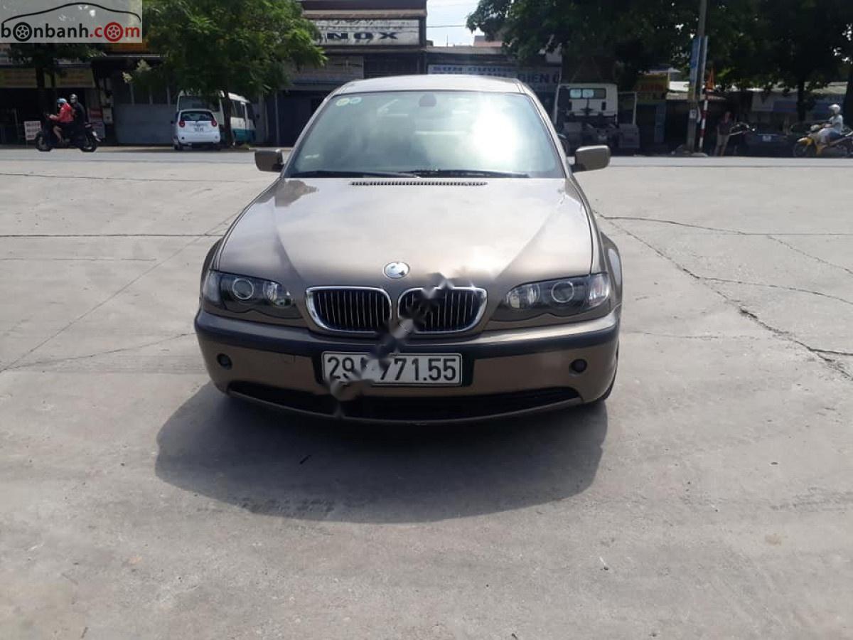 BMW 3 Series 325i 2004 - Bán BMW 3 Series 325i đời 2004, màu nâu giá cạnh tranh