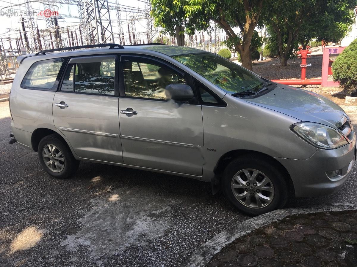 Toyota Innova G 2008 - Bán ô tô Toyota Innova G năm 2008, màu bạc số sàn