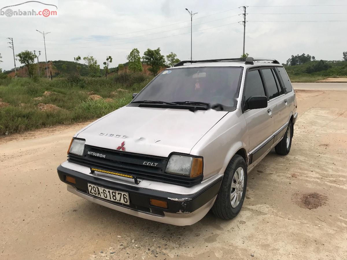 Mitsubishi Colt   1990 - Bán Mitsubishi Colt năm 1990, màu bạc, xe nhập 