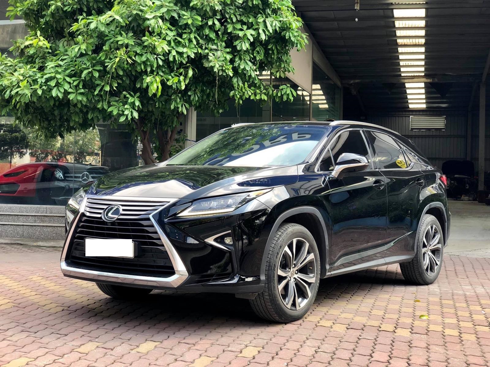 Lexus RX 2016 - Bán xe Lexus RX350 Luxury model 2017, màu đen, nhập khẩu chính hãng