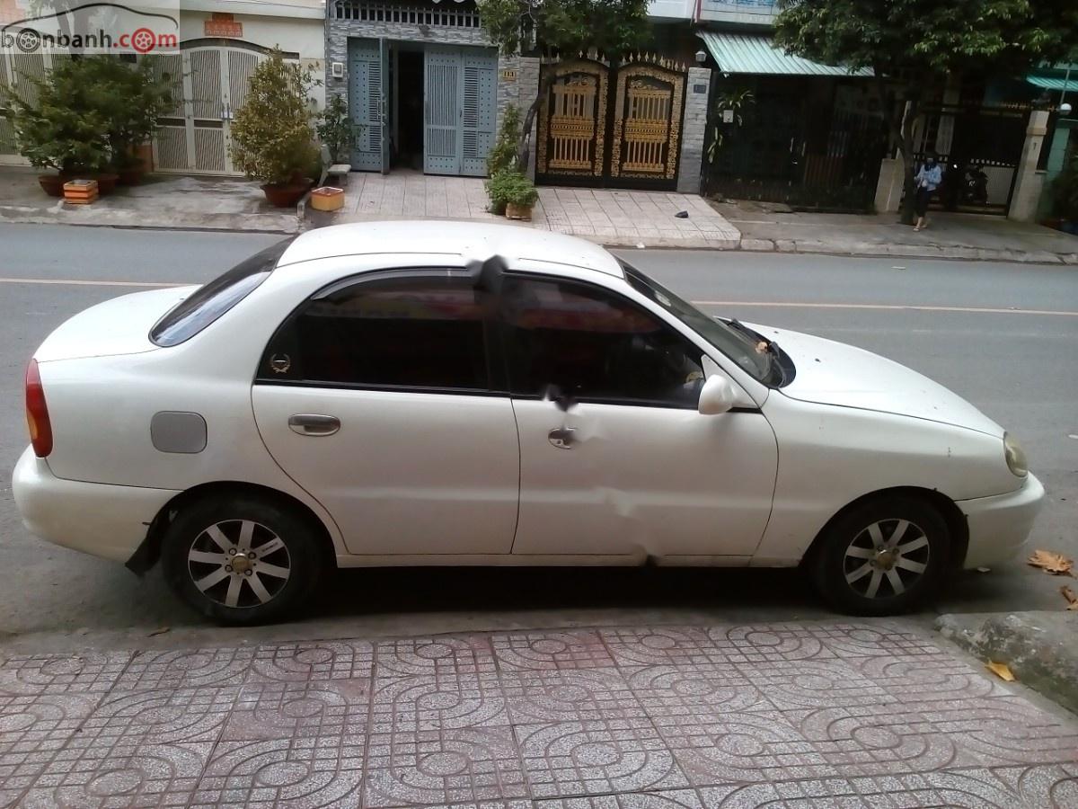 Daewoo Lanos 2003 - Bán Daewoo Lanos năm 2003, màu trắng, xe nhập 