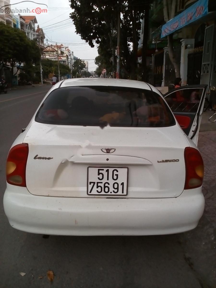 Daewoo Lanos 2003 - Bán Daewoo Lanos năm 2003, màu trắng, xe nhập 