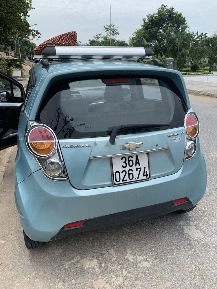 Chevrolet Spark   2012 - Bán Chevrolet Spark sản xuất năm 2012, màu xanh lam, nhập khẩu 