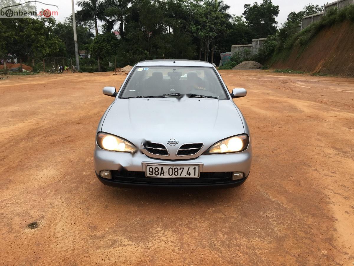 Nissan Primera   2001 - Bán Nissan Primera 2001, màu bạc, nhập khẩu