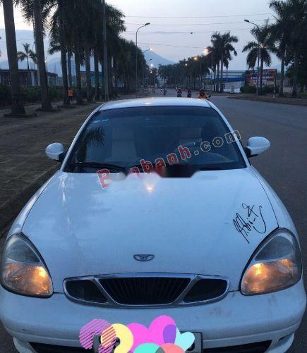 Daewoo Nubira 2001 - Bán xe Daewoo Nubira đời 2001, màu trắng, giá chỉ 63 triệu