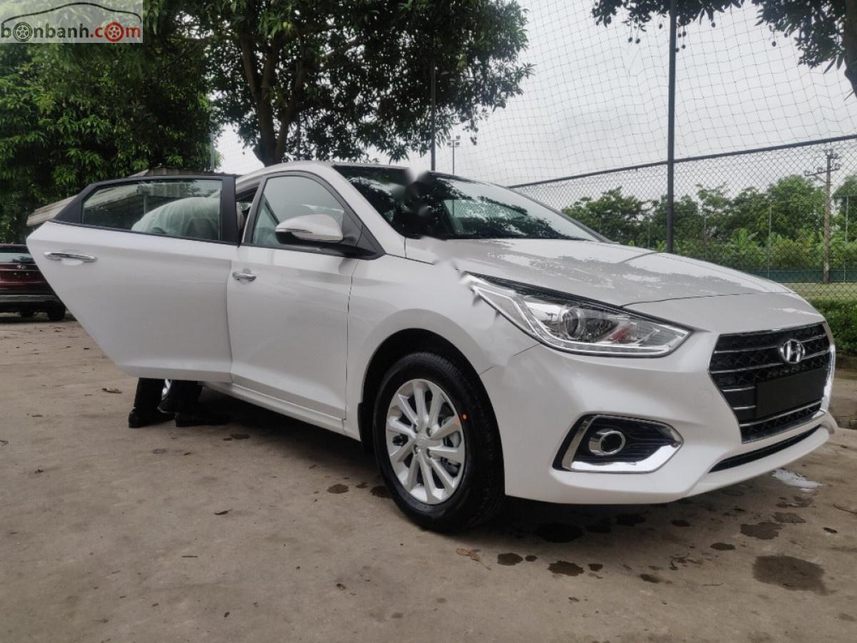 Hyundai Accent   2019 - Bán xe Hyundai Accent 1.4 AT 2019, màu trắng