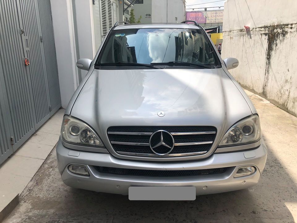 Mercedes-Benz ML Class 2003 - Bán Mercedes ML500 tự động 2003, ĐK 2007 màu bạc