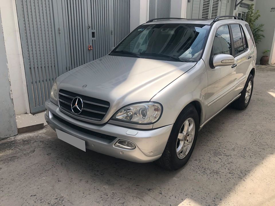 Mercedes-Benz ML Class 2003 - Bán Mercedes ML500 tự động 2003, ĐK 2007 màu bạc