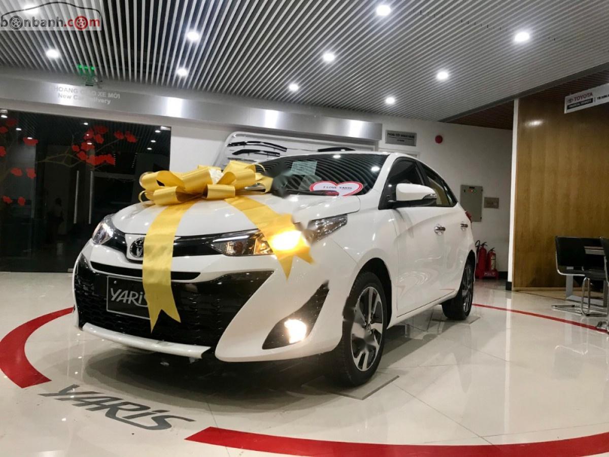 Toyota Yaris   2019 - Bán Toyota Yaris 2019, màu trắng, nhập khẩu 