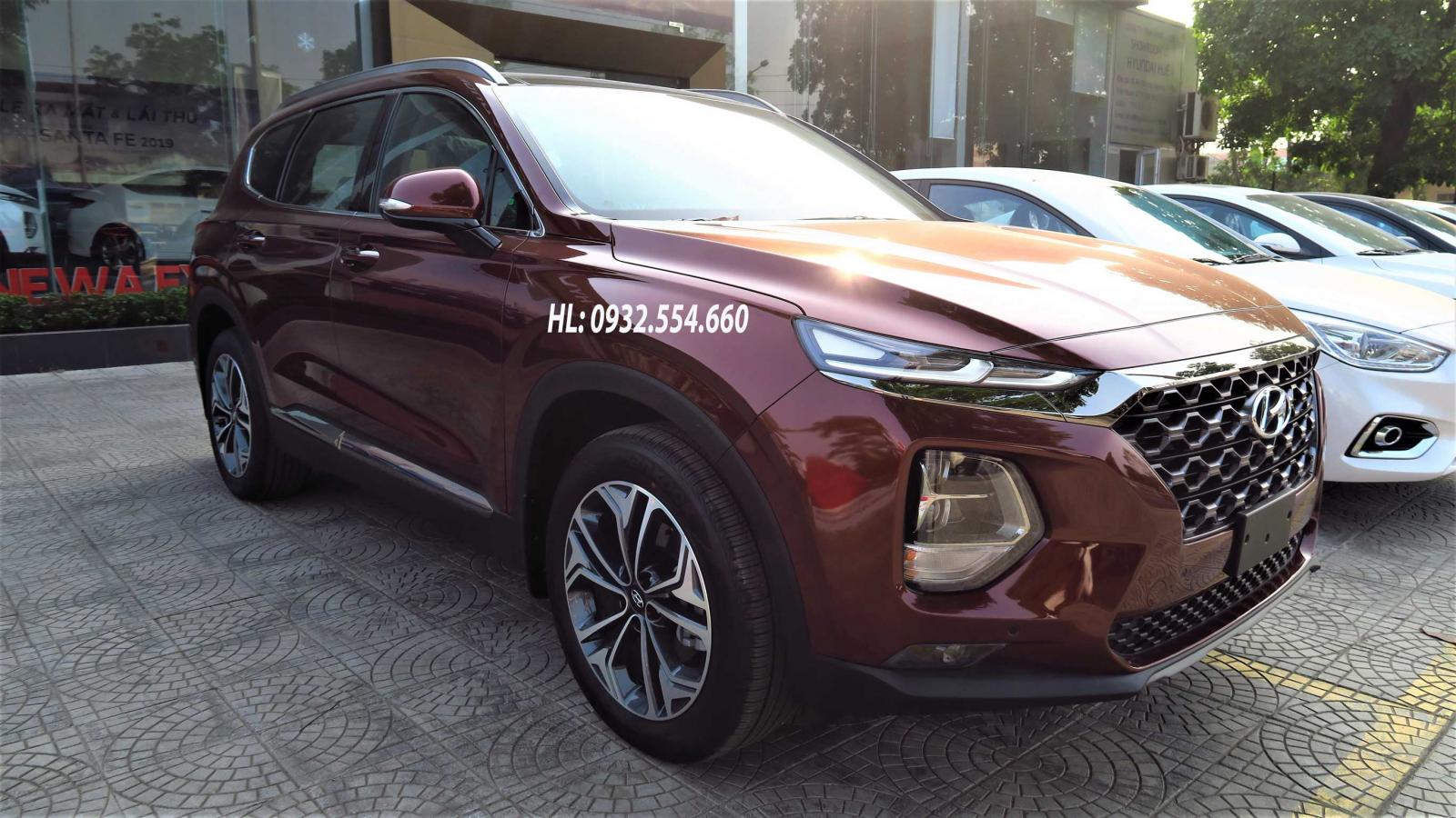 Hyundai Santa Fe 2.4 AT 2019 - Bán Santafe 2019 – Tiêu chuẩn 999tr – Bản full 1 tỷ 139tr – Trả trước từ 370tr, LH: 096.1023201