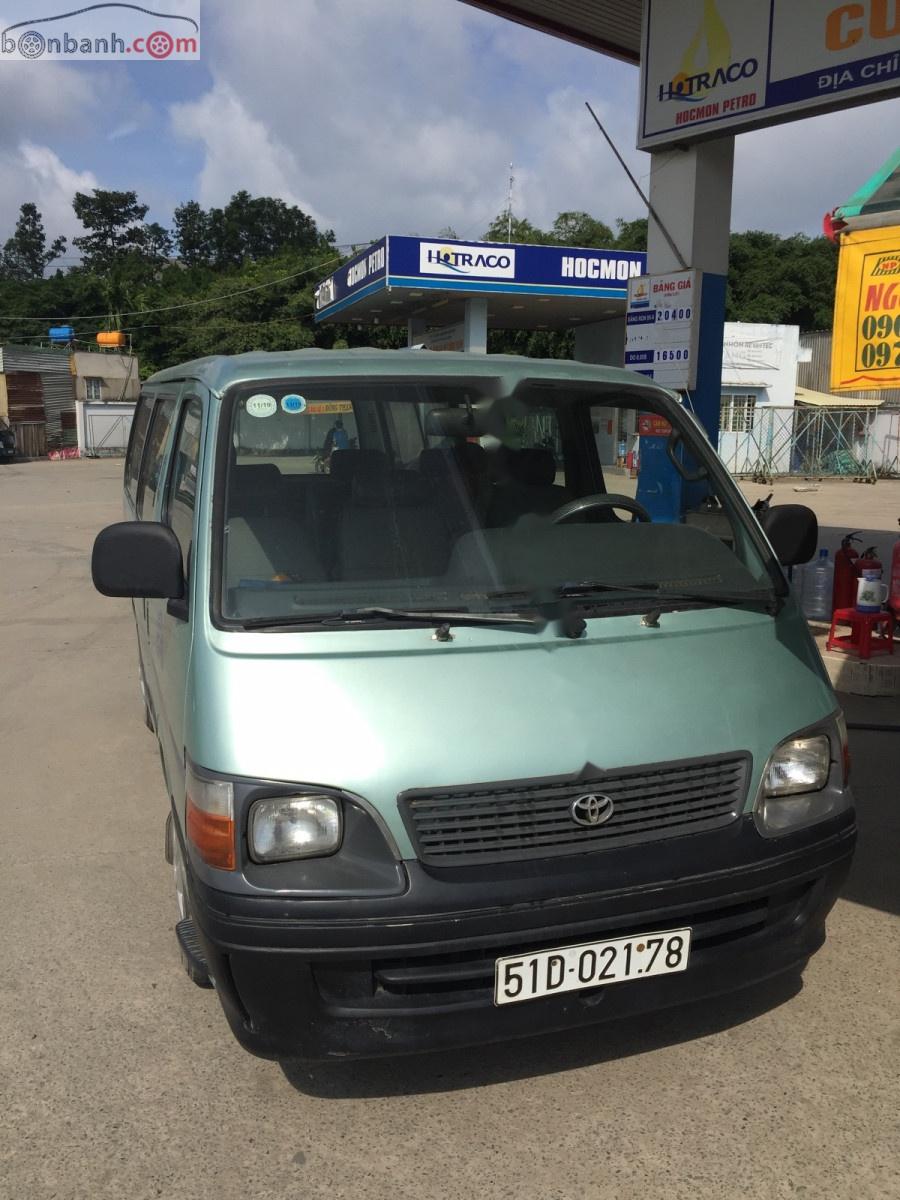 Toyota Hiace 2001 - Cần bán Toyota Hiace năm 2001, màu xanh lam