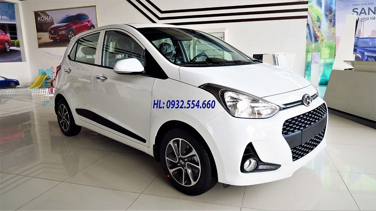 Hyundai Grand i10 1.2 MT 2019 - Bán Grand I10 2019 – Số sàn 329tr – Tự động 394tr – Trả trước từ 120tr. LH: 096.1023201