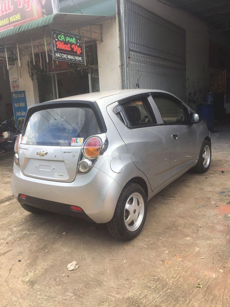 Chevrolet Spark   MT 2012 - Bán ô tô Chevrolet Spark MT năm 2012, màu bạc, nhập khẩu 