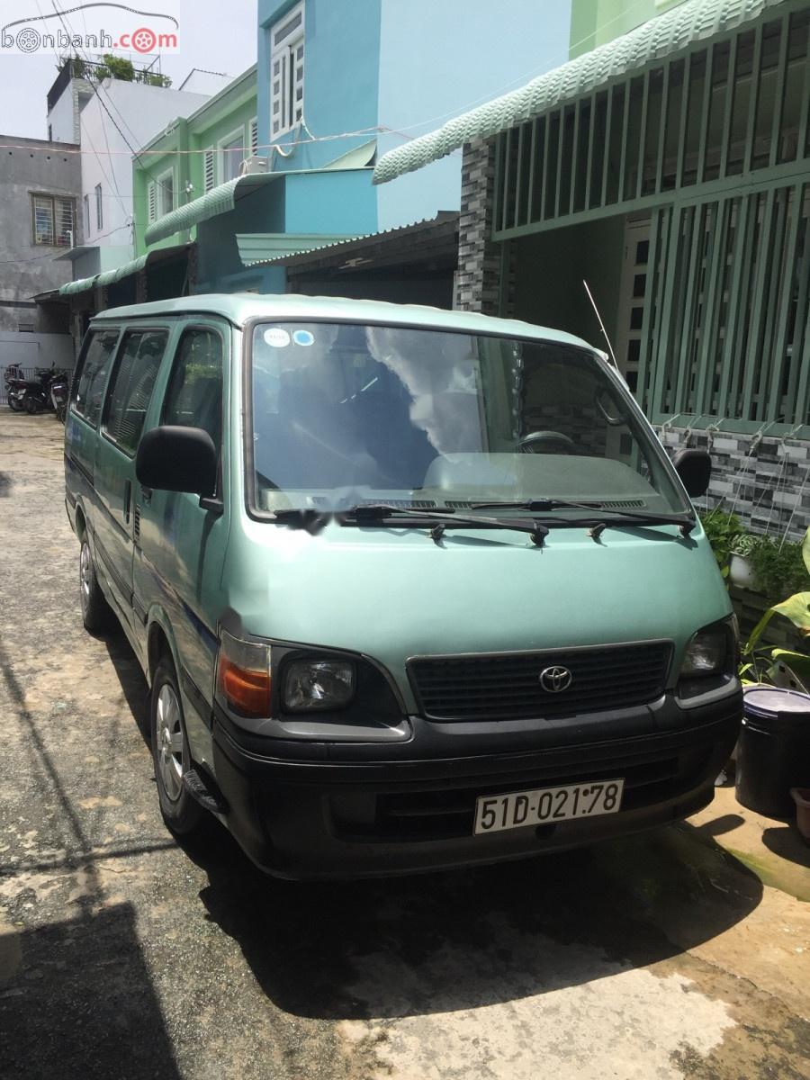 Toyota Hiace 2001 - Cần bán Toyota Hiace năm 2001, màu xanh lam