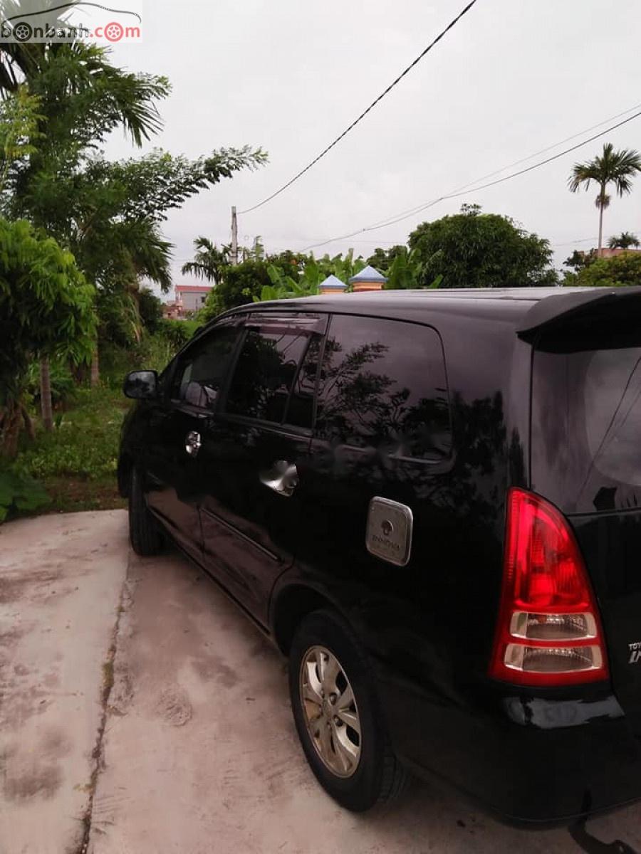 Toyota Innova G 2007 - Bán Toyota Innova G sản xuất năm 2007, màu đen