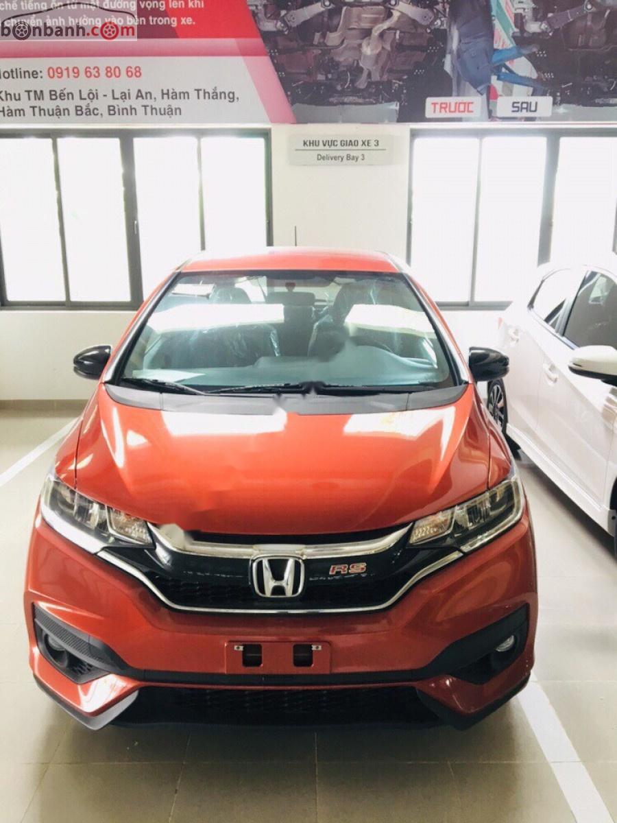 Honda Jazz RS 2019 - Bán Honda Jazz RS đời 2019, màu đỏ cam, xe nhập, 624 triệu