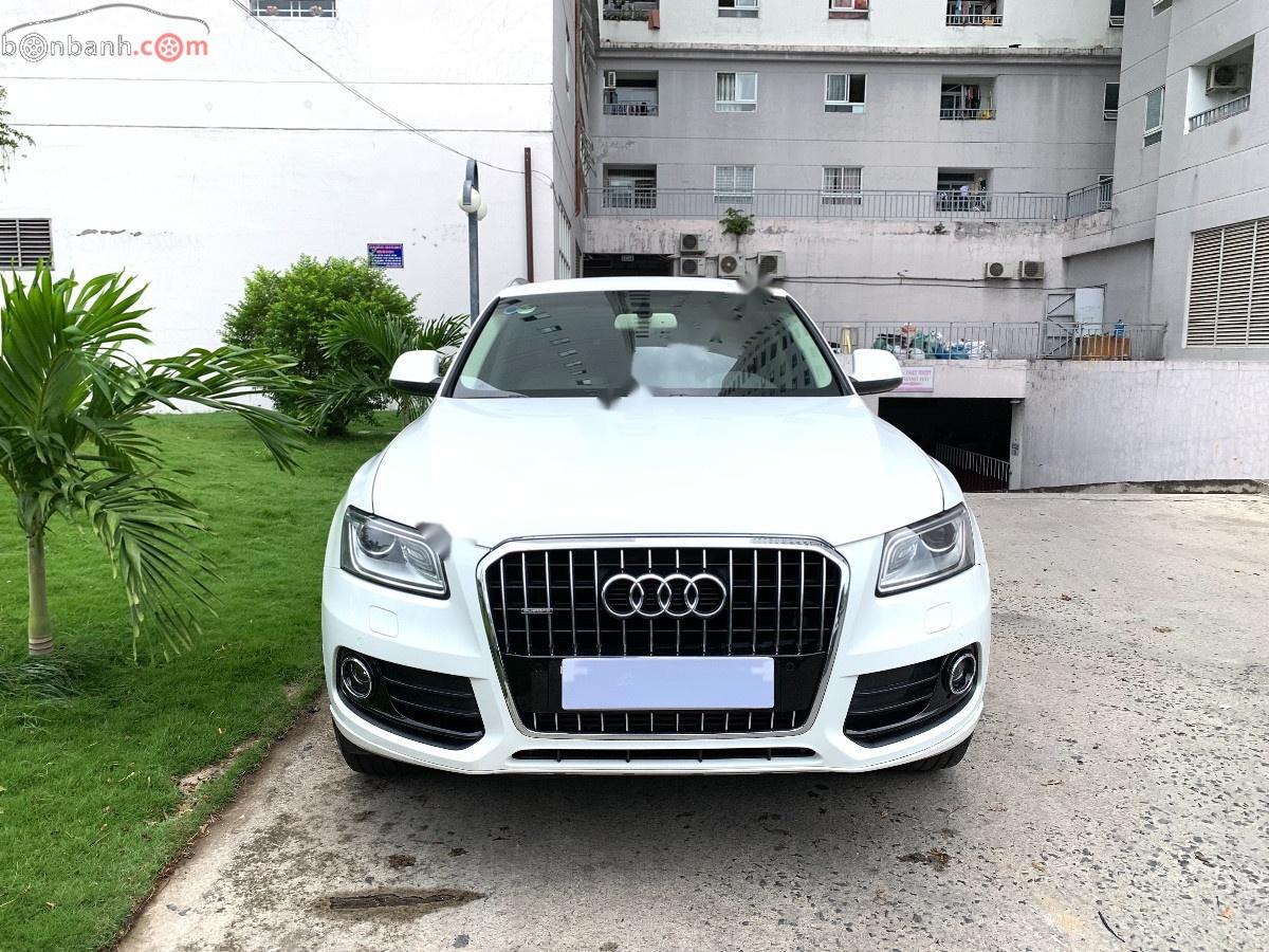 Audi Q5   2013 - Bán xe Audi Q5 2.0 AT đời 2013, màu trắng, nhập khẩu