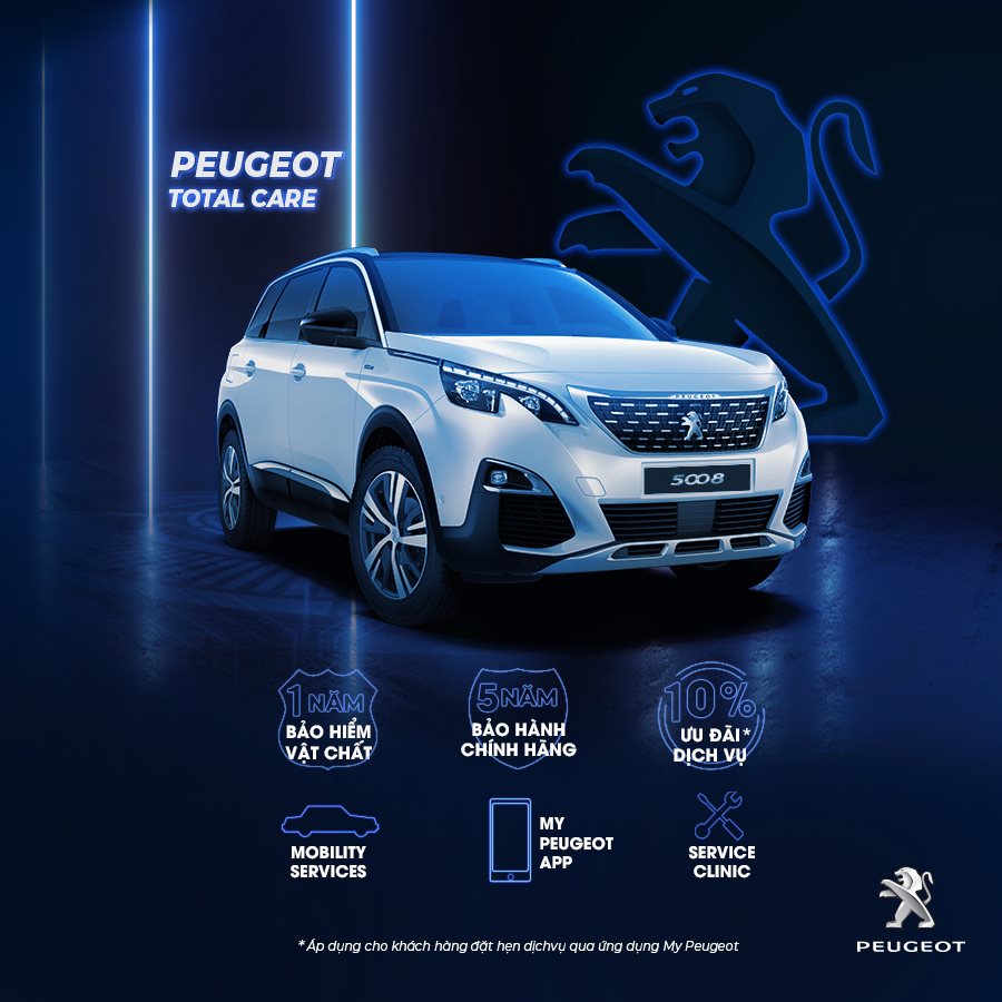 Peugeot 5008 1.6L Turbo 2019 - Xe SUV Peugeot 5008 7 chỗ, đủ màu, giao xe ngay