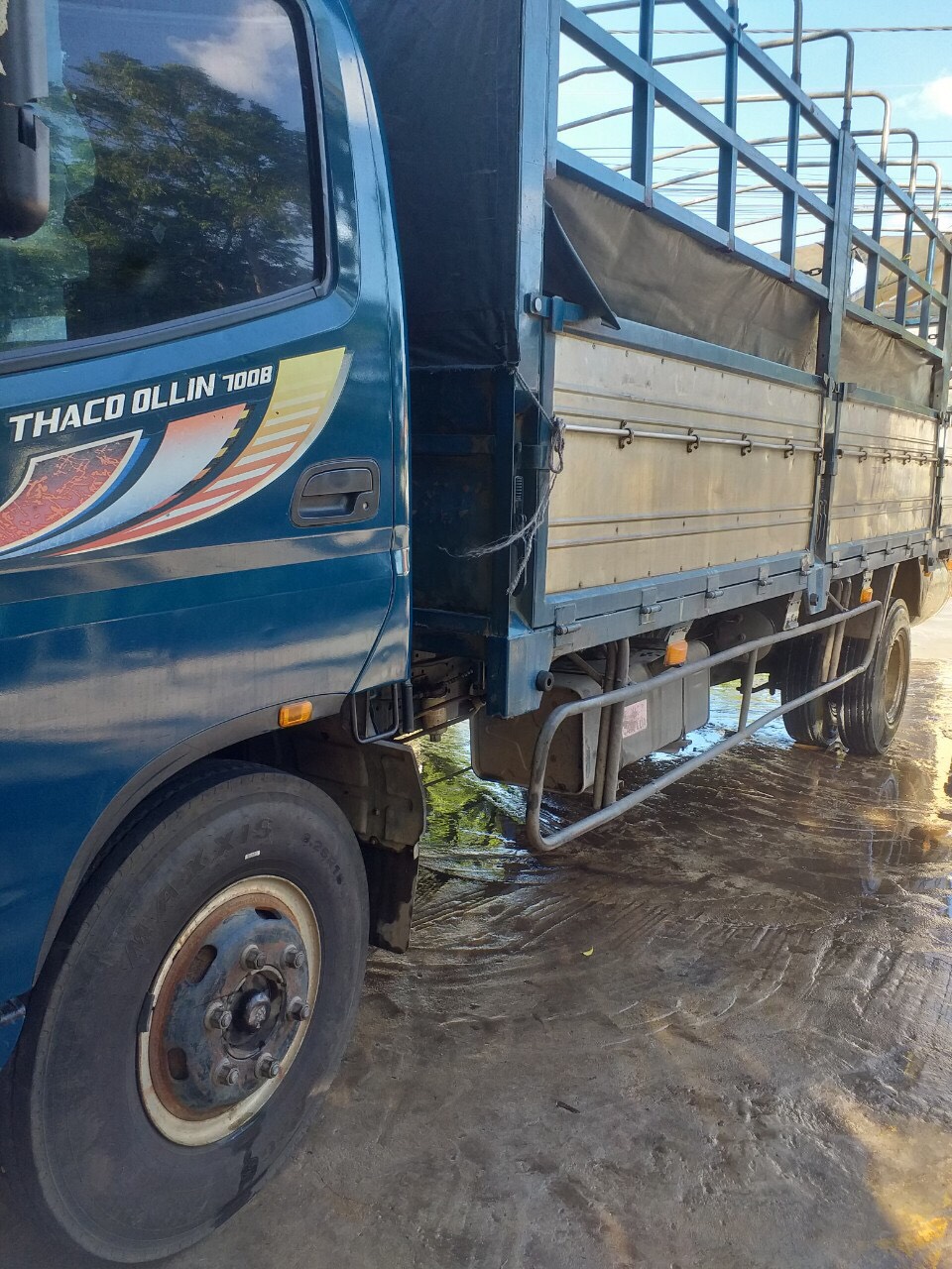 Thaco OLLIN 2015 - Bán xe tải Thaco Ollin 700B đã qua sử dụng thùng 6,2m tải 7 tấn