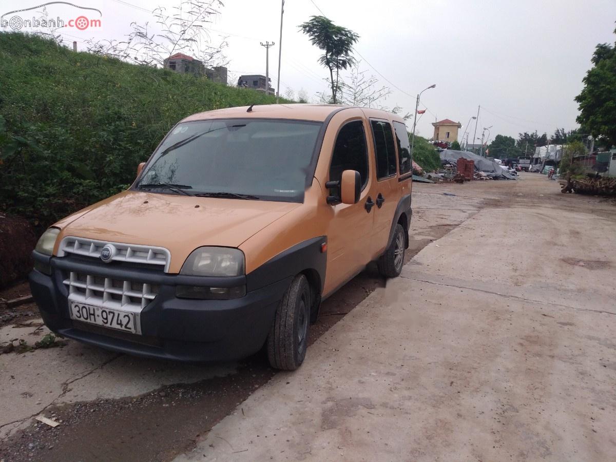 Fiat Doblo 1.6 2003 - Bán Fiat Doblo 1.6 đời 2003, màu vàng cam