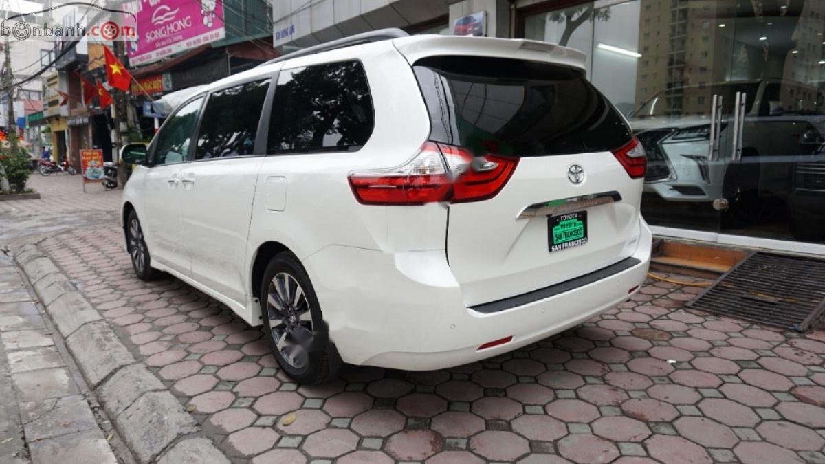 Toyota Sienna Limited 3.5 2019 - Bán xe Toyota Sienna Limited 3.5 sản xuất 2019, màu trắng, xe nhập