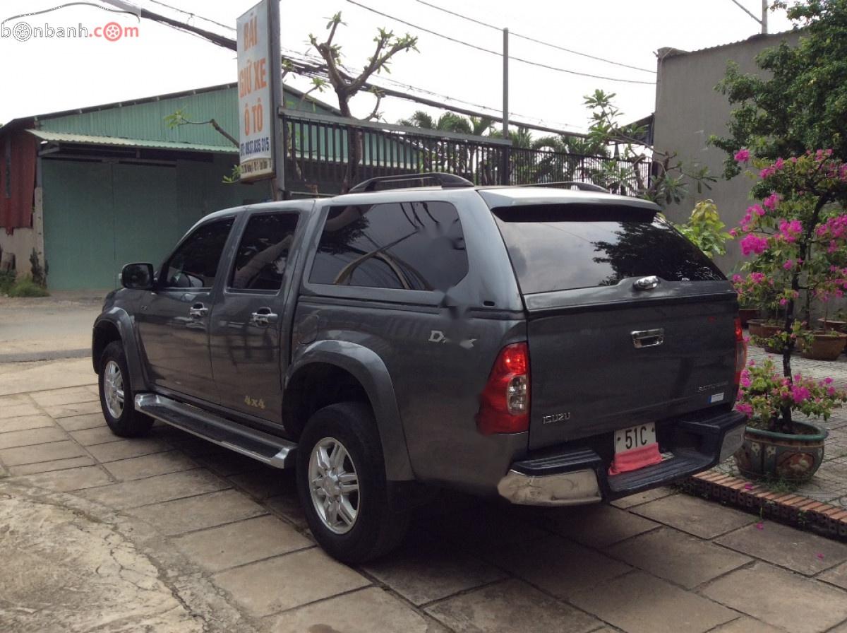 Isuzu Dmax LS 3.0 4x4 MT 2011 - Bán Isuzu Dmax LS 3.0 4x4 MT đời 2011, màu xám, xe nhập số sàn, giá chỉ 325 triệu