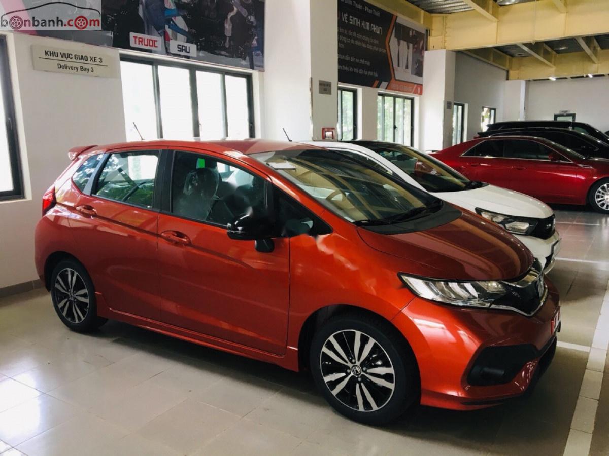 Honda Jazz RS 2019 - Bán Honda Jazz RS đời 2019, màu đỏ cam, xe nhập, 624 triệu