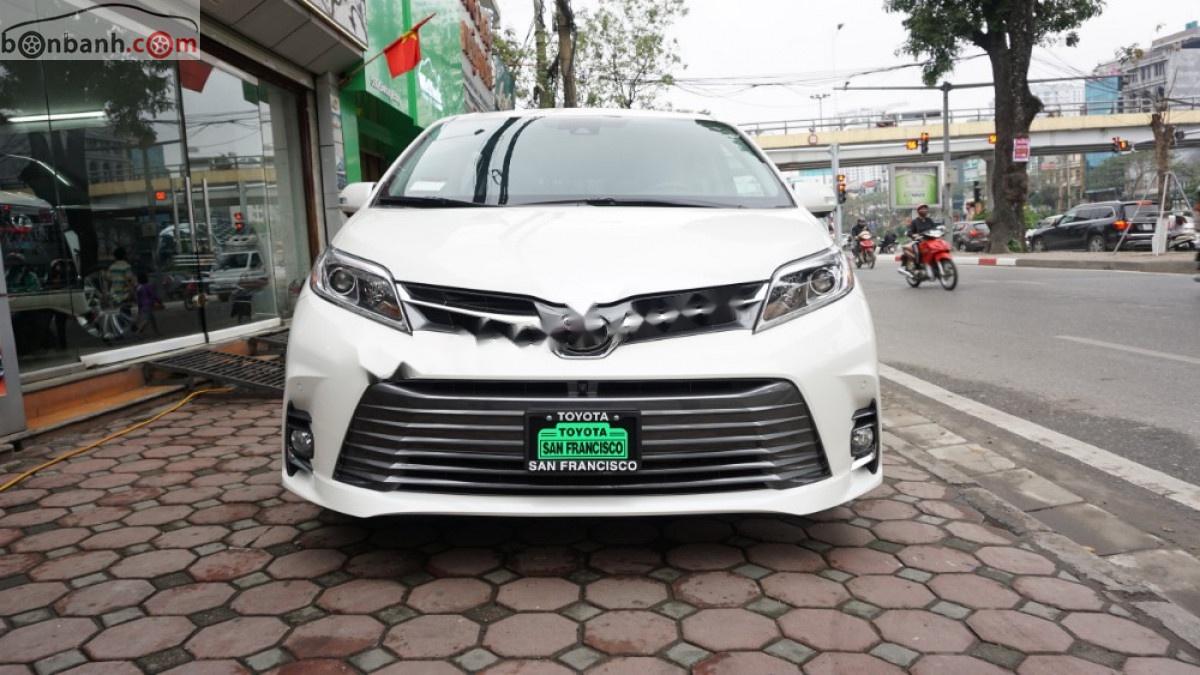 Toyota Sienna Limited 3.5 2019 - Bán xe Toyota Sienna Limited 3.5 sản xuất 2019, màu trắng, xe nhập