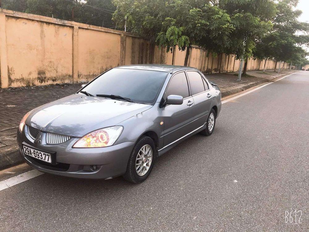 Mitsubishi Lancer   2004 - Chính chủ bán Mitsubishi Lancer sản xuất 2004, màu xám, nhập khẩu