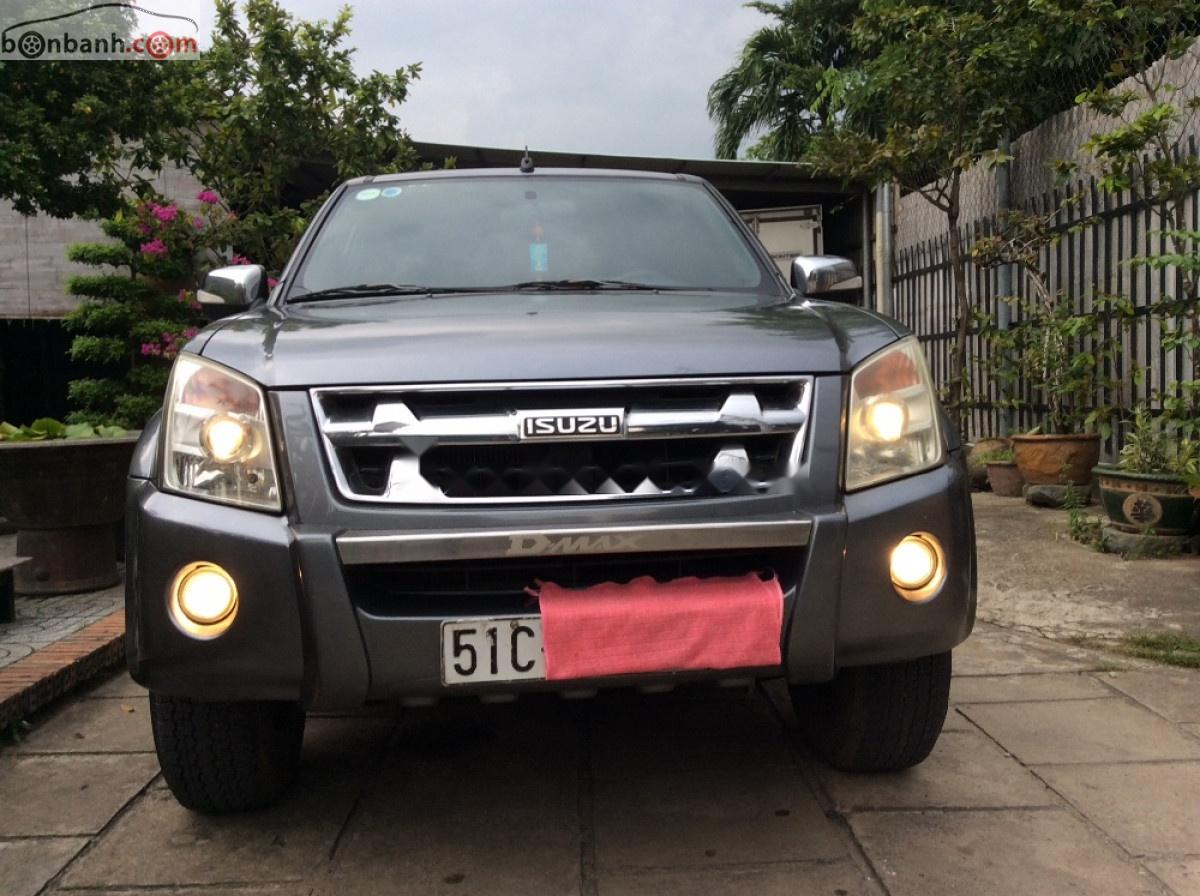 Isuzu Dmax LS 3.0 4x4 MT 2011 - Bán Isuzu Dmax LS 3.0 4x4 MT đời 2011, màu xám, xe nhập số sàn, giá chỉ 325 triệu