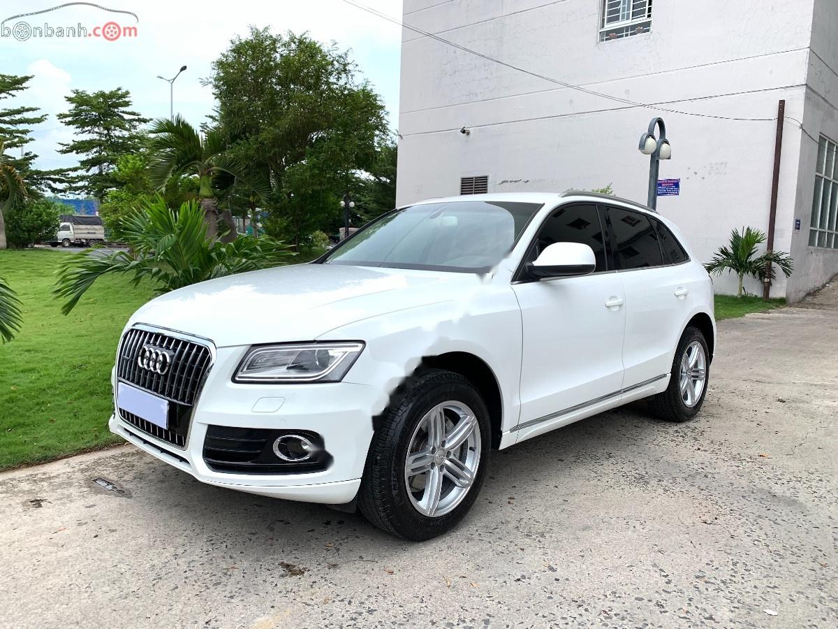 Audi Q5   2013 - Bán xe Audi Q5 2.0 AT đời 2013, màu trắng, nhập khẩu