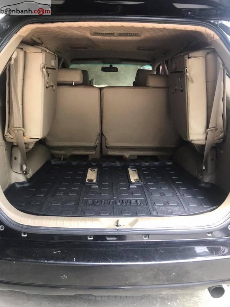 Toyota Fortuner 2.5G 2010 - Chính chủ bán xe Toyota Fortuner 2.5G năm sản xuất 2010, màu đen