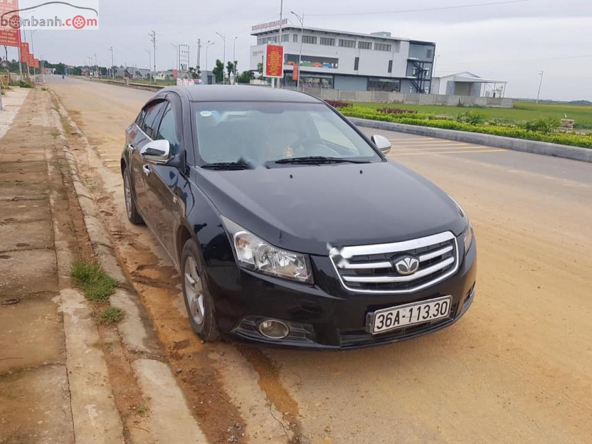 Daewoo Lacetti SE 2009 - Bán Daewoo Lacetti SE năm 2009, màu đen, xe nhập số sàn, giá 240tr