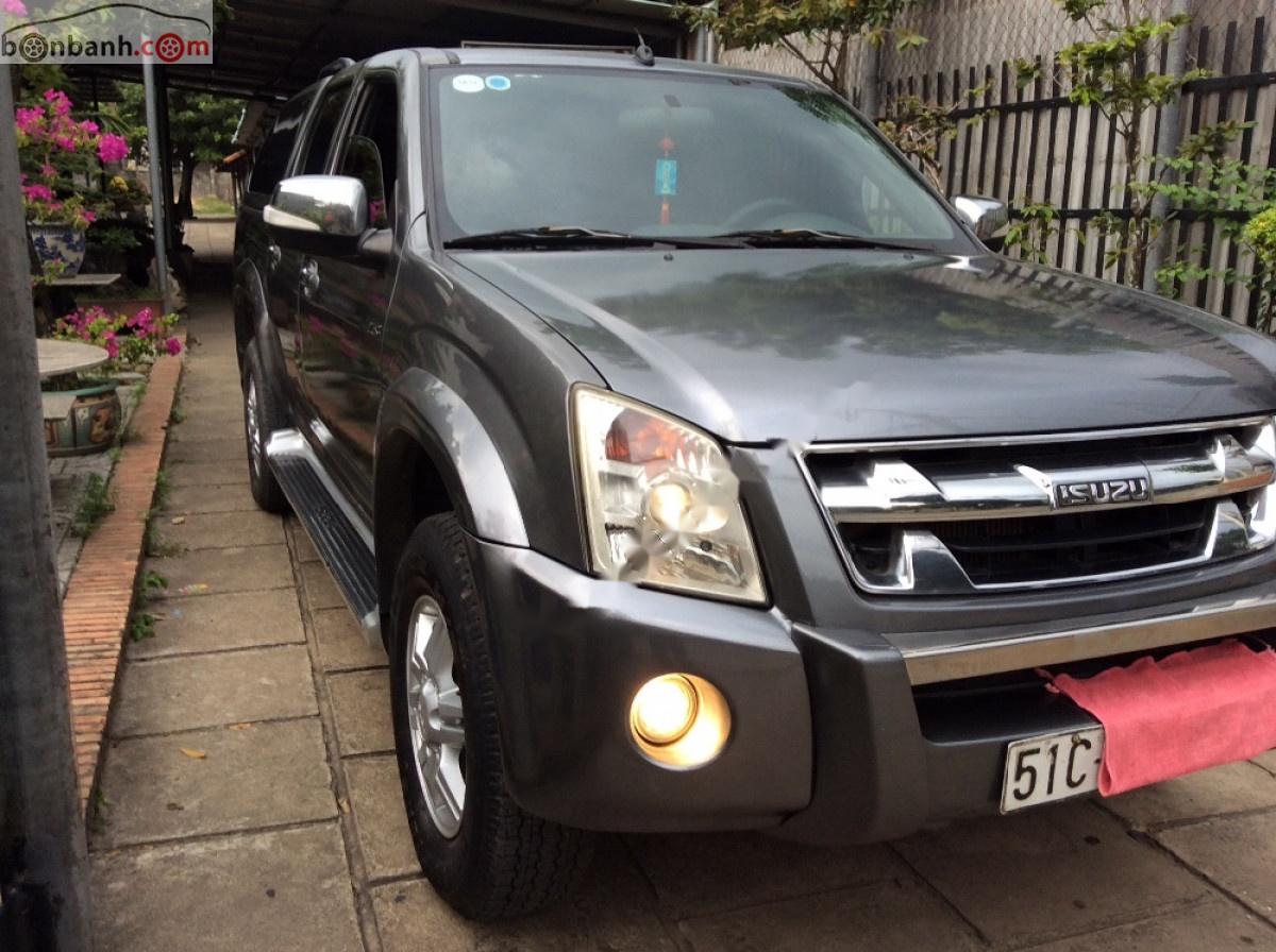 Isuzu Dmax LS 3.0 4x4 MT 2011 - Bán Isuzu Dmax LS 3.0 4x4 MT đời 2011, màu xám, xe nhập số sàn, giá chỉ 325 triệu