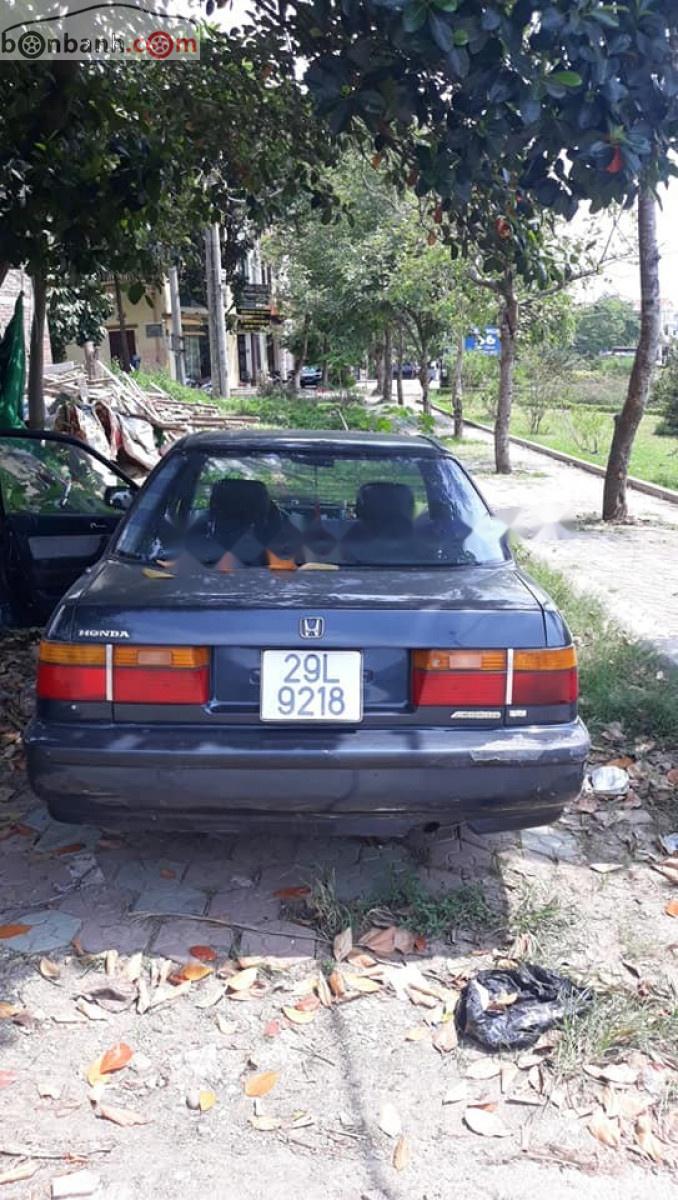 Honda Accord 2.0 MT 1990 - Cần bán gấp Honda Accord 2.0 MT đời 1990, màu xanh lam, xe nhập 