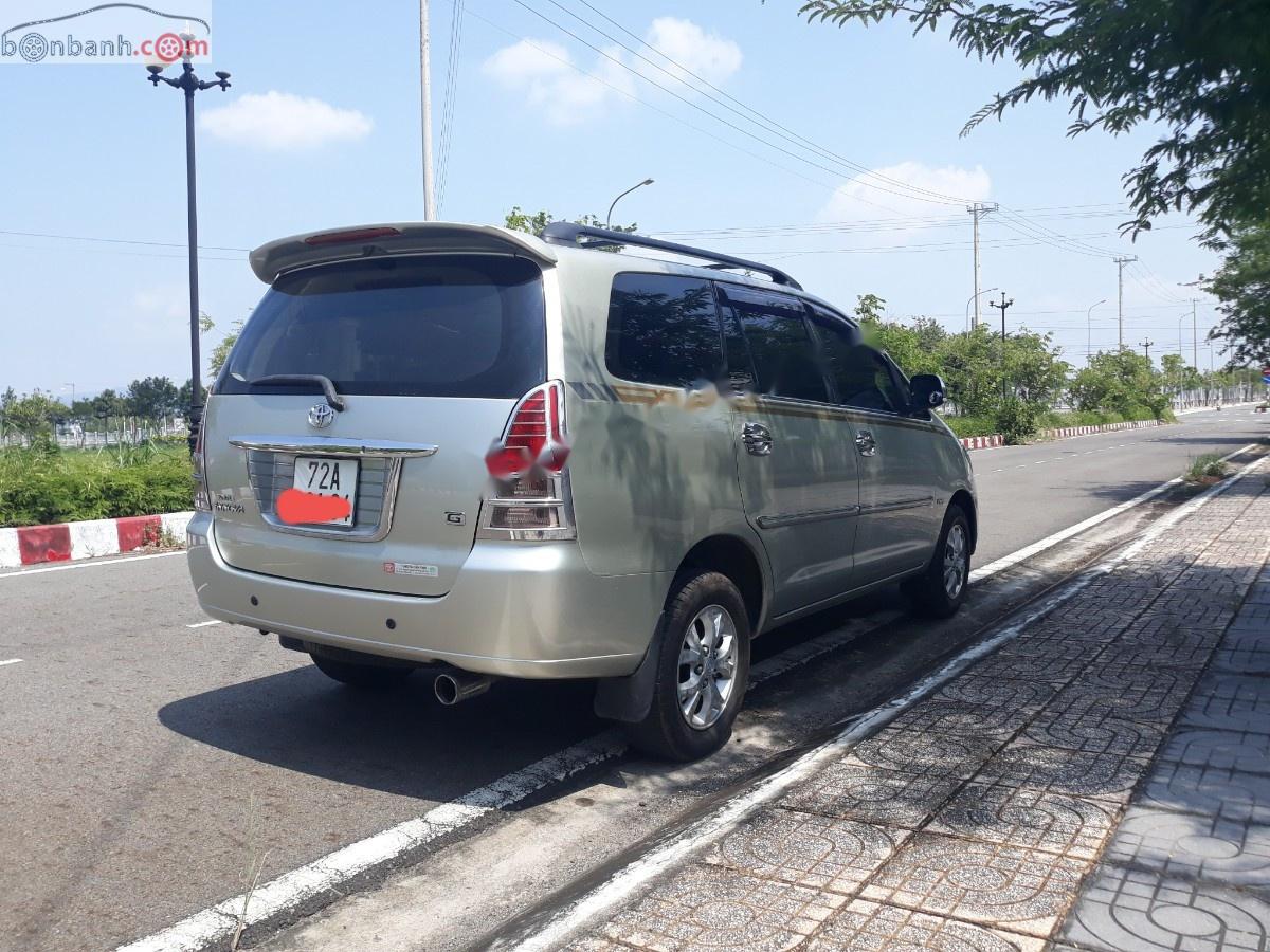 Toyota Innova G 2008 - Xe cũ Toyota Innova G năm 2008, màu bạc số sàn