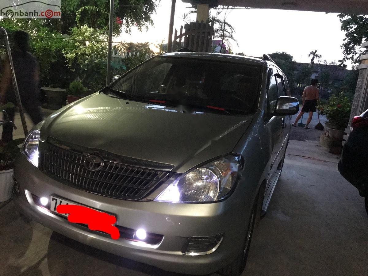 Toyota Innova G 2006 - Bán Toyota Innova G sản xuất 2006, màu bạc, nhập khẩu nguyên chiếc