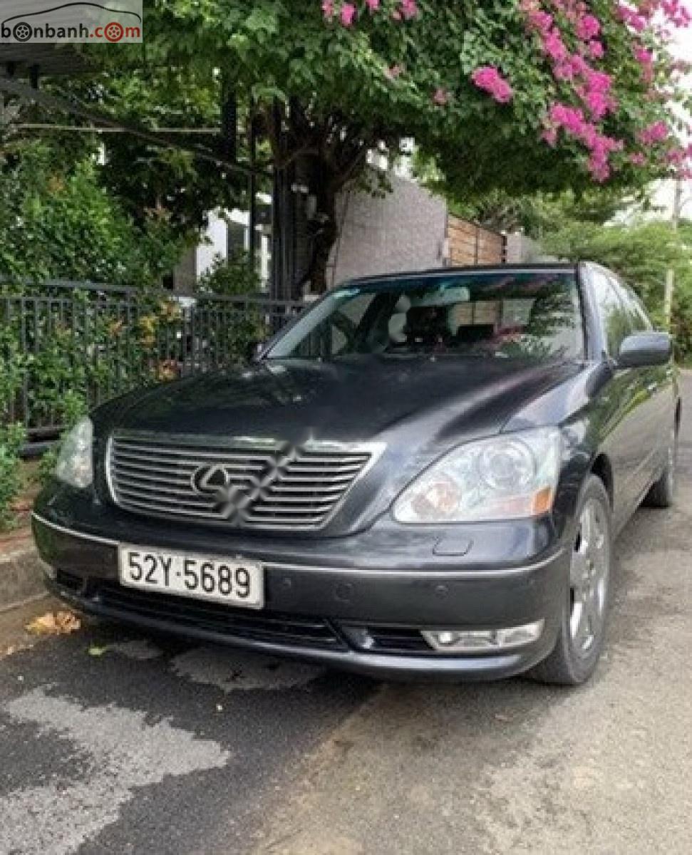 Lexus LS 430 2005 - Xe Lexus LS 430 đời 2005, màu xám, xe nhập, giá 675tr