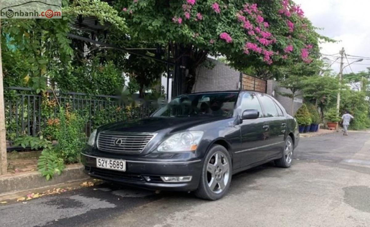 Lexus LS 430 2005 - Xe Lexus LS 430 đời 2005, màu xám, xe nhập, giá 675tr