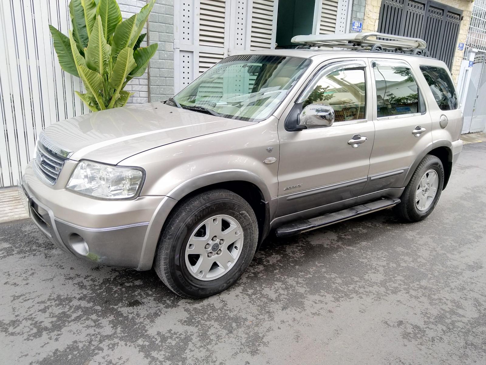 Ford Escape 2007 - Cần bán Ford Escape đời 2007, màu bạc, số tự động, 197tr