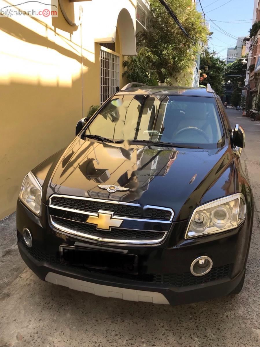 Chevrolet Captiva 2007 - Bán Chevrolet Captiva sản xuất 2007, màu đen, nhập khẩu nguyên chiếc