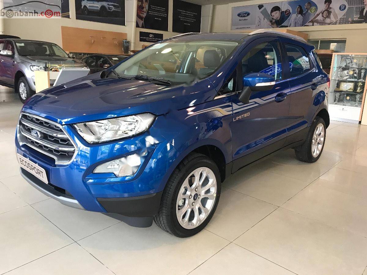 Ford EcoSport 2019 - Bán Ford EcoSport đời 2019, màu xanh lam, giá chỉ 600 triệu