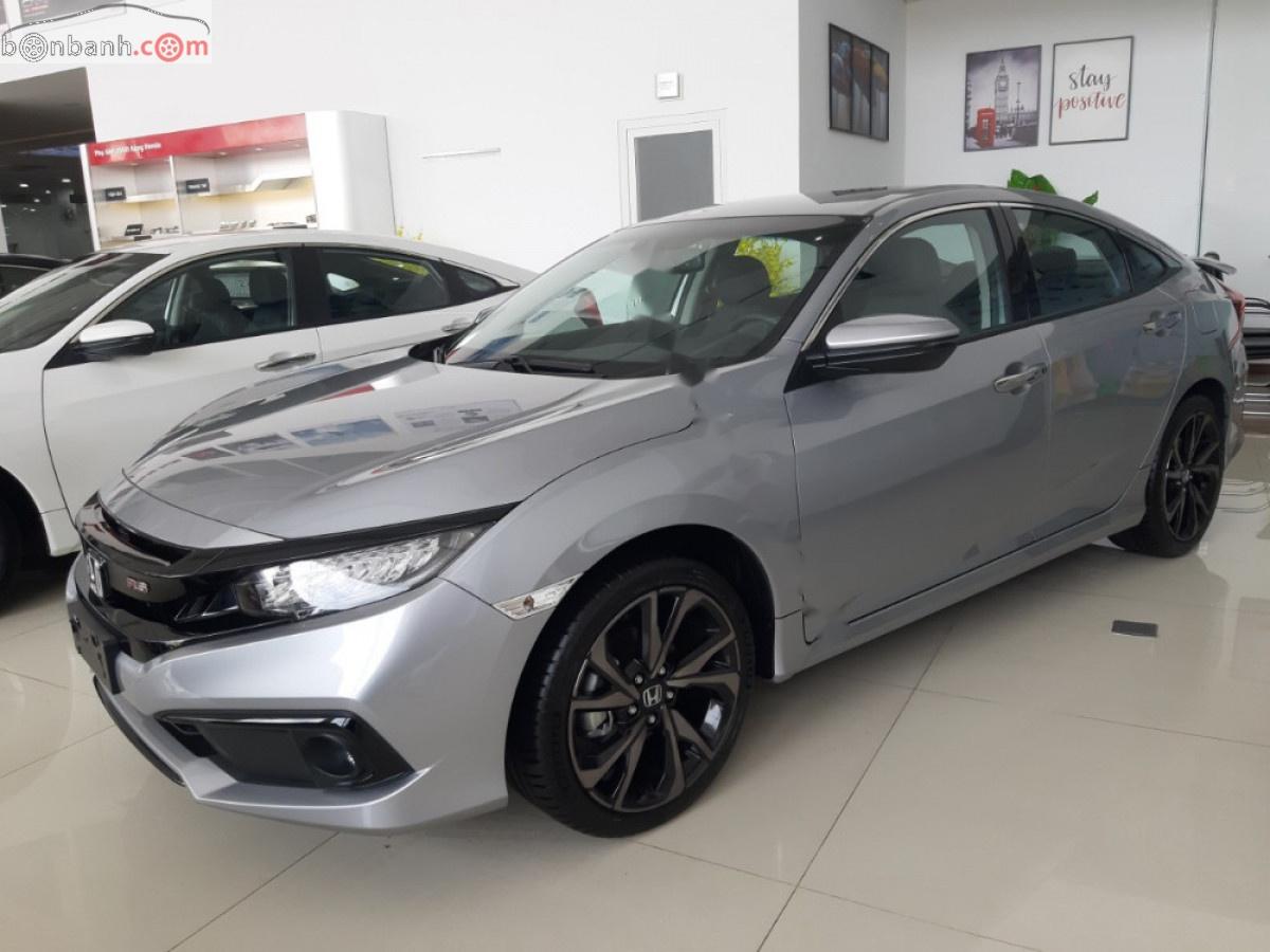 Honda Civic G 1.8 AT 2019 - Cần bán Honda Civic G 1.8 AT sản xuất năm 2019, màu bạc, xe nhập