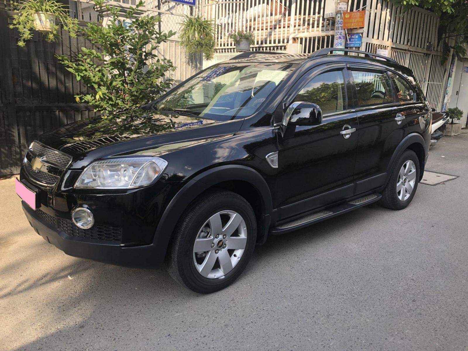 Chevrolet Captiva 2008 - Bán xe Captiva 2008 số sàn, màu đen, gia đình sử dụng