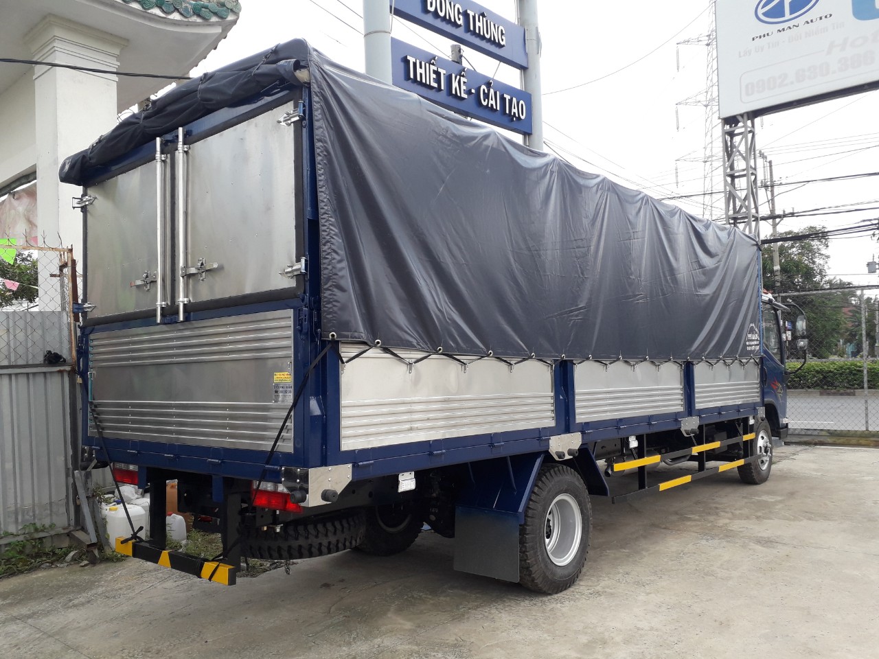 Howo La Dalat 2017 - Xe tải Faw 8 tấn ga cơ Hyundai D4DB thùng dài 6.3m