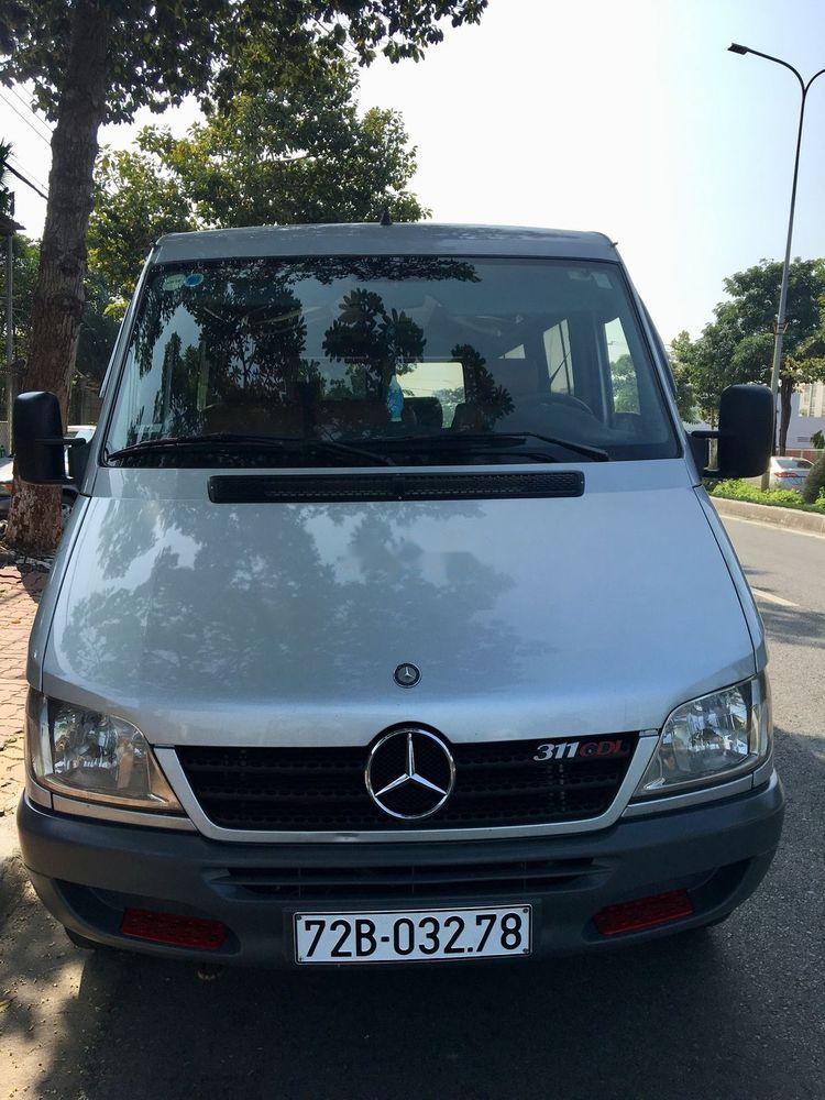 Mercedes-Benz Sprinter   2011 - Bán Mercedes Sprinter năm 2011, màu bạc, 365 triệu