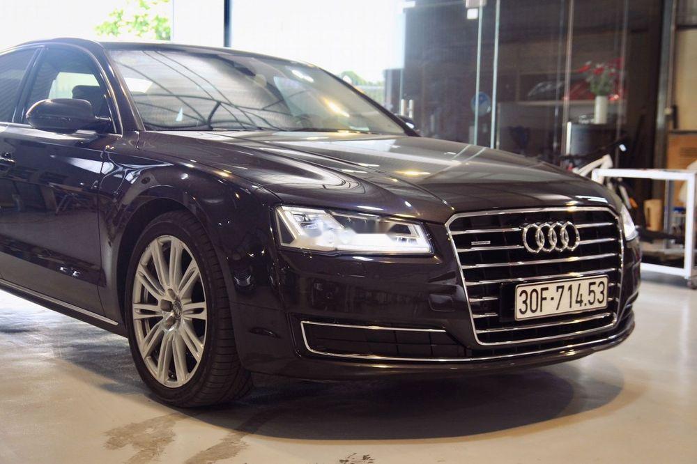 Audi A8   2015 - Bán Audi A8 2015, màu đen, nhập khẩu 