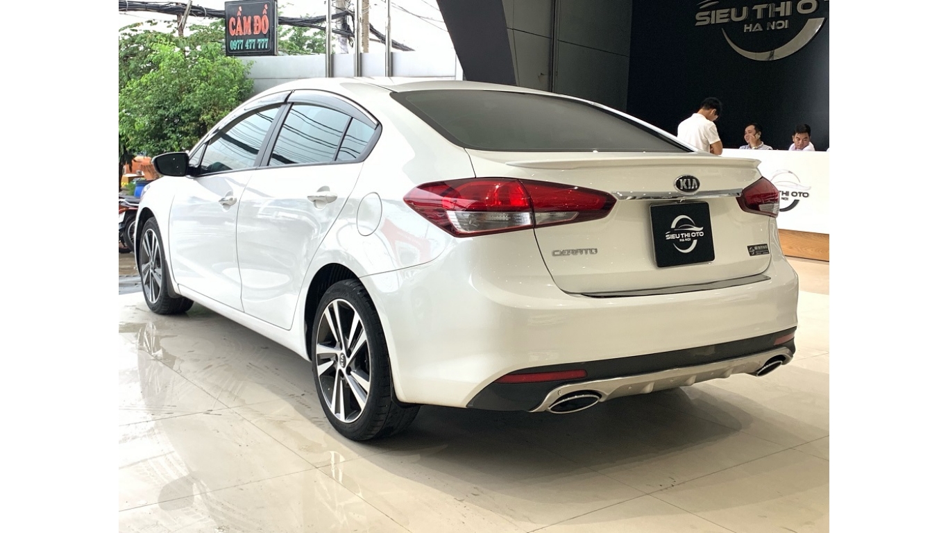 Kia Cerato 1.6 MT 2018 - Bán xe Kia Cerato 1.6 MT 2018, màu trắng, hotline: 0985.190491 Ngọc